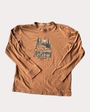 Life Is Good Men’s Long Sleeve Medium